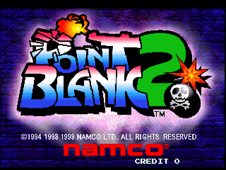 Point Blank 2 (GNB5+VER.A) Title Screen